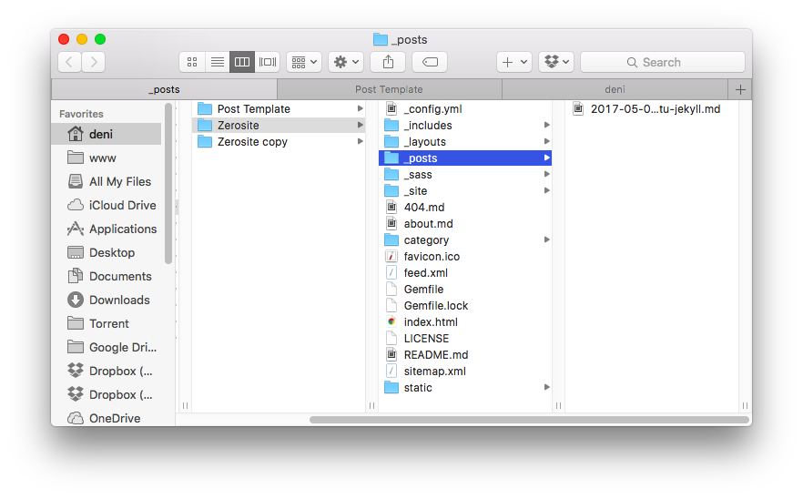 File by file